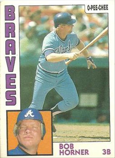 1984 O-Pee-Chee Baseball Cards 239     Bob Horner